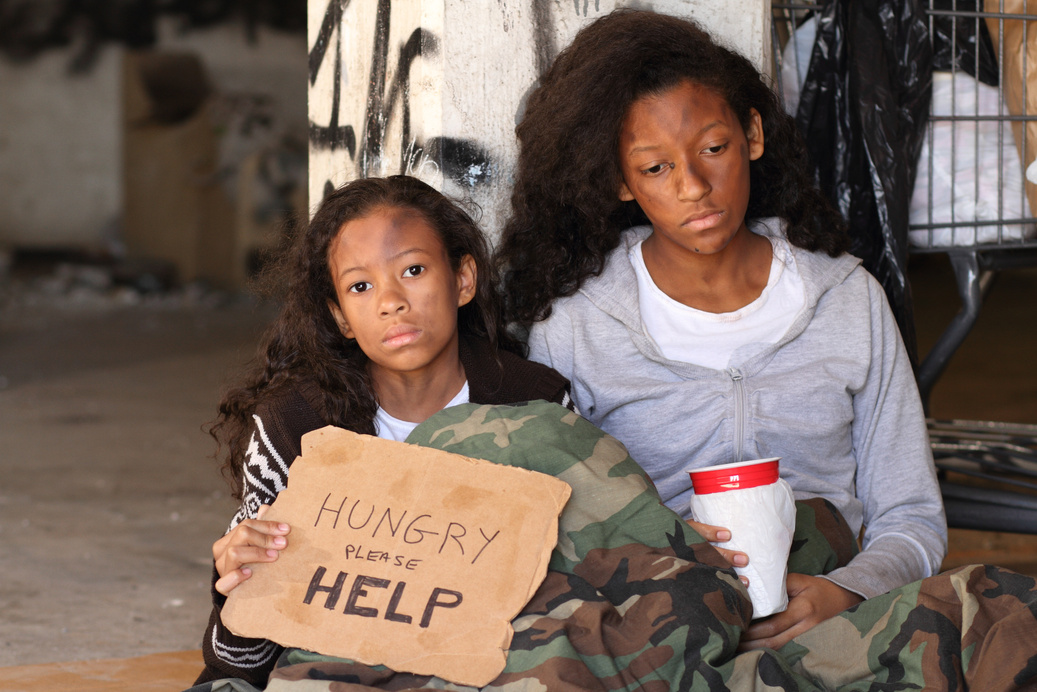 Homeless Girls One Looks